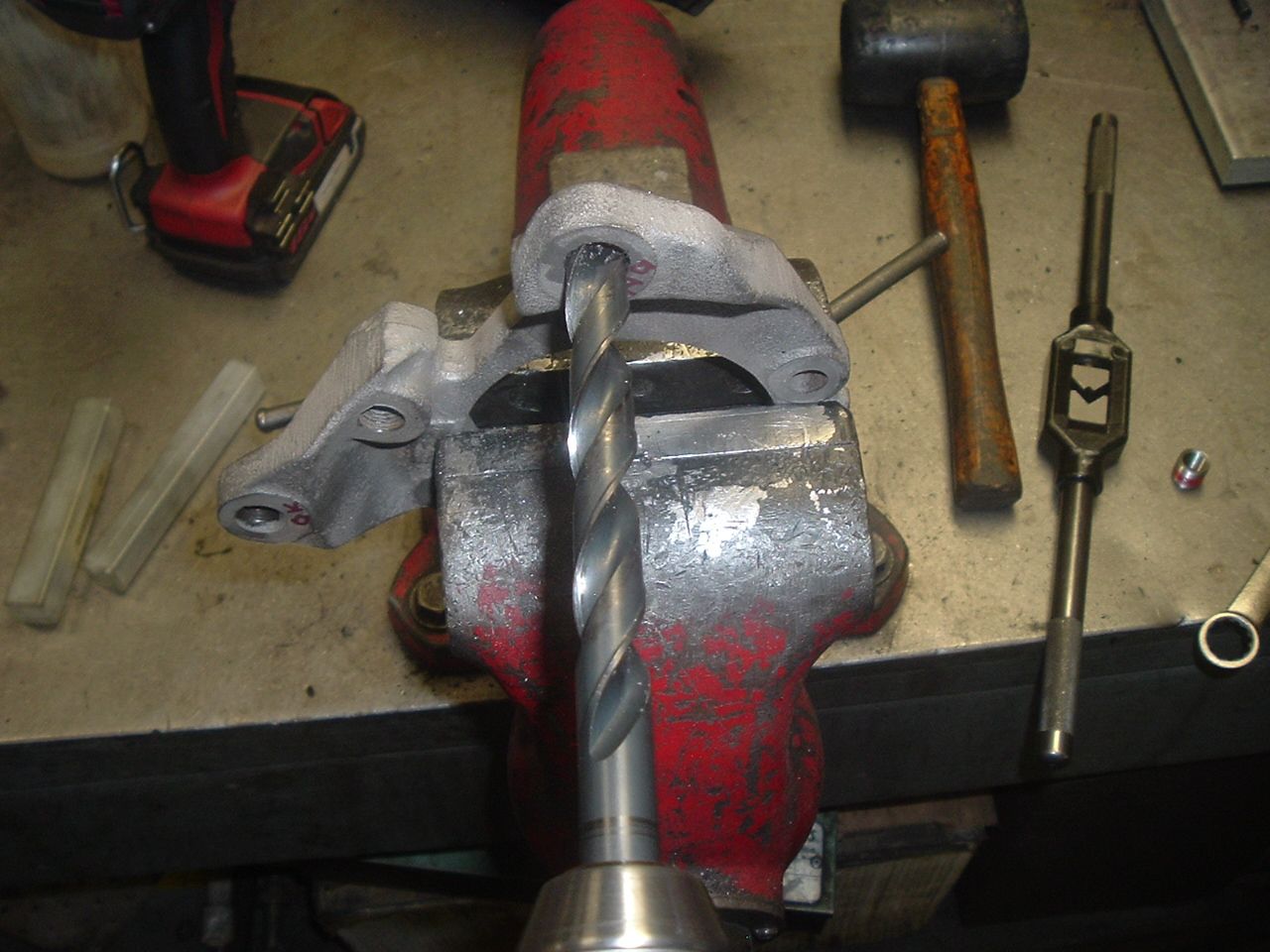 Stripped caliper bolt hole CorvetteForum Chevrolet Corvette Forum